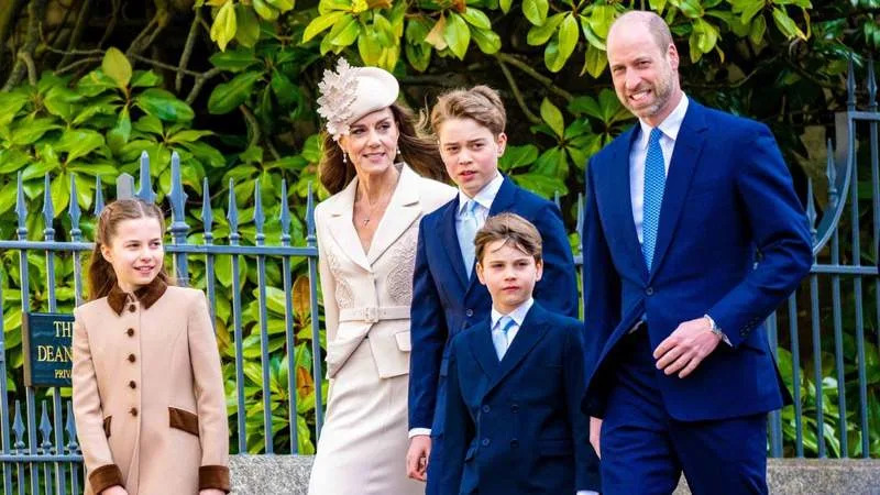 Prince William and Kate Middleton’s family is increasingly central to the monarchy’s future amid a slimmed-down royal roster. By: MEGA