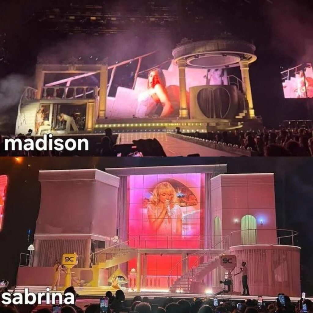 Madison Beer has been receiving criticism for “The Locket Tour” being similarly themed to Sabrina Carpenter’s “Short n’ Sweet Tour”