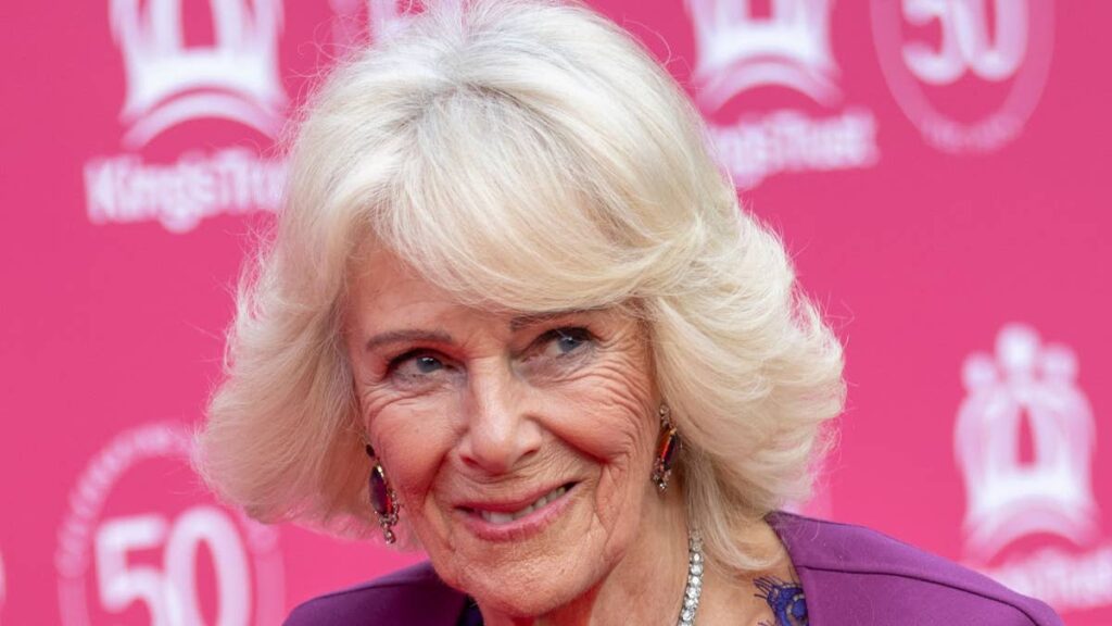 Queen Camilla puts a regal spin on 'unexpected' Traitors cloak
