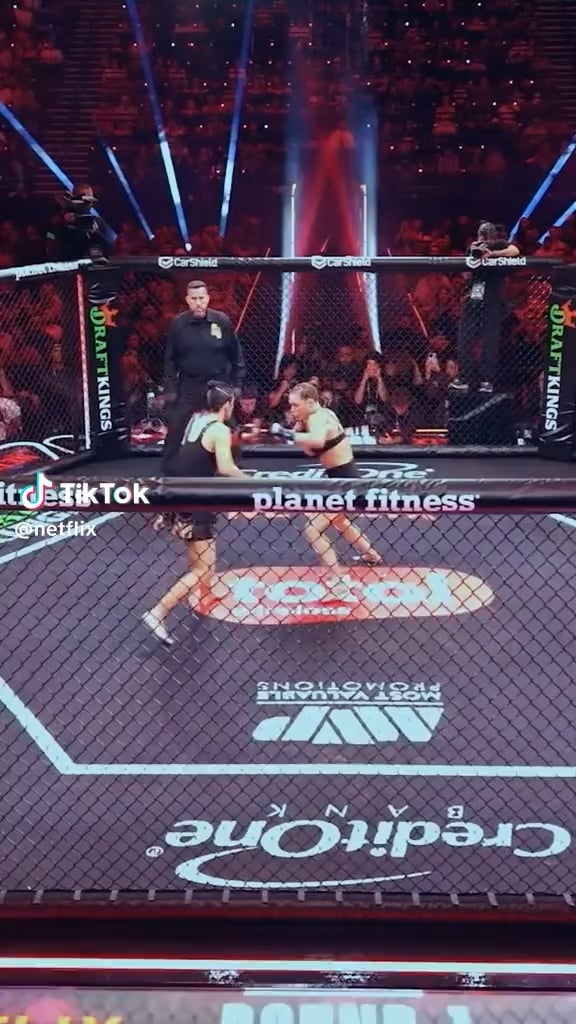 Ronda Rousey tears through Gina Carano with 17-second armbar to win historic Netflix comeback