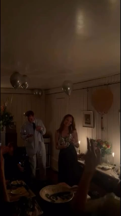 Dianna Agron shares video of her 40th birthday party