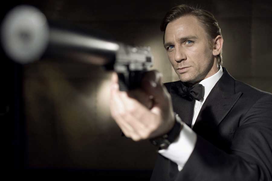 The race is on to replace Daniel Craig as James Bond, seen here in "Casino Royale," 2006.