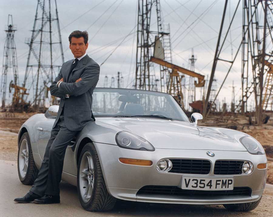 Pierce Brosnan's outings as James Bond included "The World Is Not Enough" (1999).