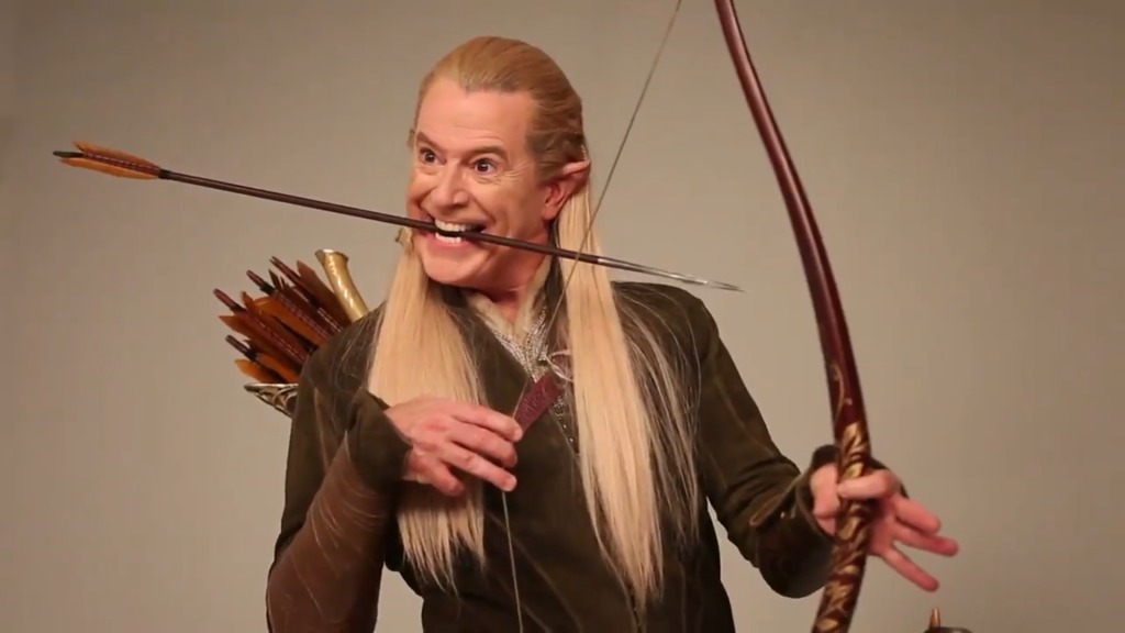 Stephen Colbert says there's "no reason" to trust him with Lord Of The Rings