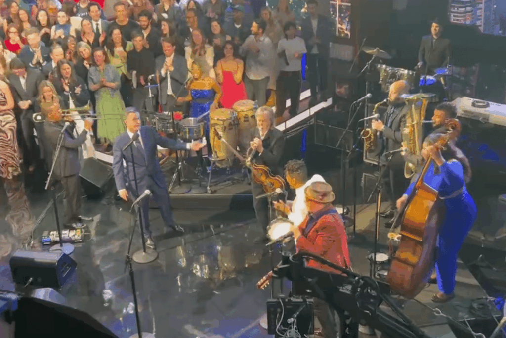 Video Surfaces of Colbert Finale’s Unaired Post-Show ‘When the Saints’ Performance Video Surfaces of Colbert Finale’s Unaired Post-Show ‘When the Saints’ Performance