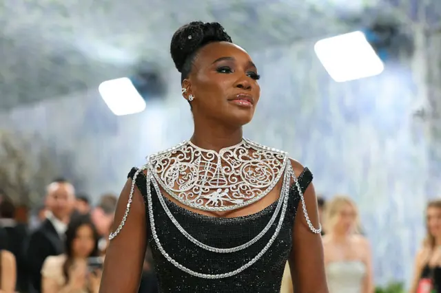 Venus Williams in custom Swarovski
