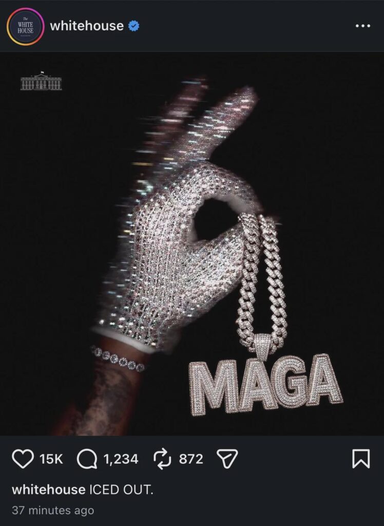 Trump White House Uses Drake’s ‘Iceman’ Release to Push MAGA Agenda
