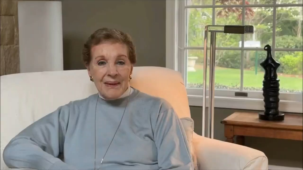 Julie Andrews makes a rare appearance in a video message at the 7th World Parkinson’s Congress: ‘May we all become a beacon of light to stop it in its tracks’