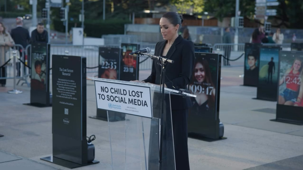 Meghan, Duchess of Sussex, shared her full speech at The Lost Screen Memorial to IG: “Children must be safe by design, not safe by chance”