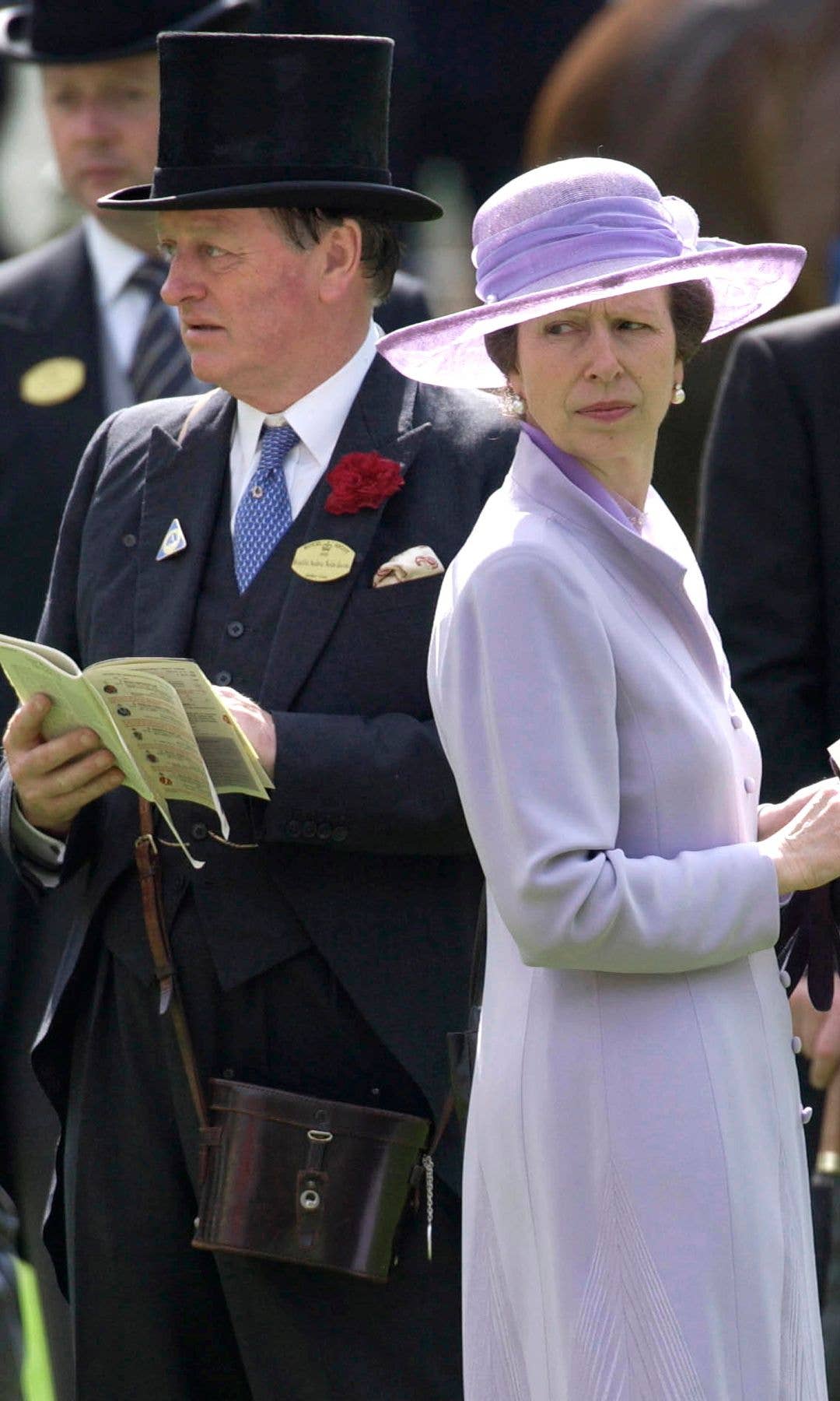 Andrew Parker Bowles and Princess Anne at Royal Ascot