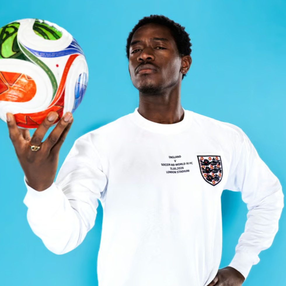 Soccer aid line up soccer aid line up