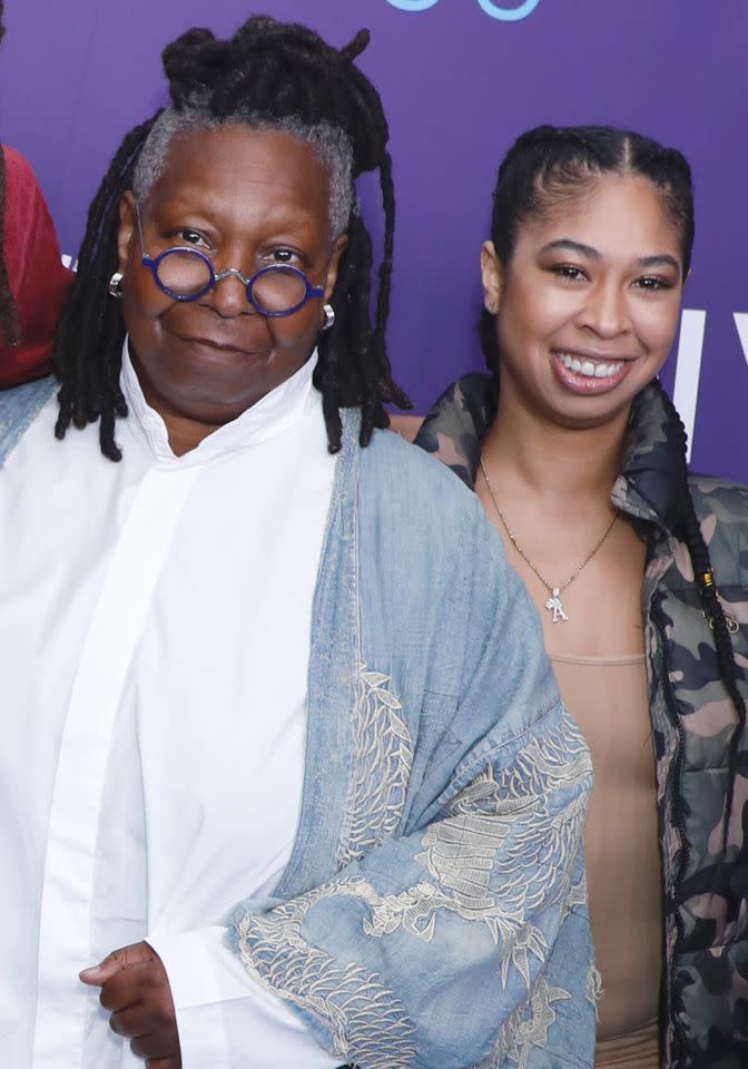 Whoopi Goldberg and Amara Skye Martin at the 'Till' premiere on October 1, 2022.Credit: Gregory Pace/Shutterstock