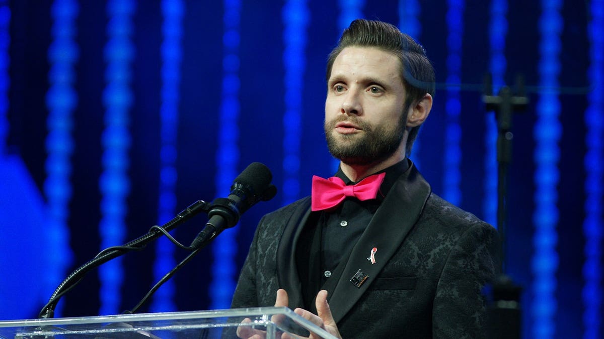 Daniel Pintauro standing and attending the Steve Chase Humanitarian Awards in Palm Springs