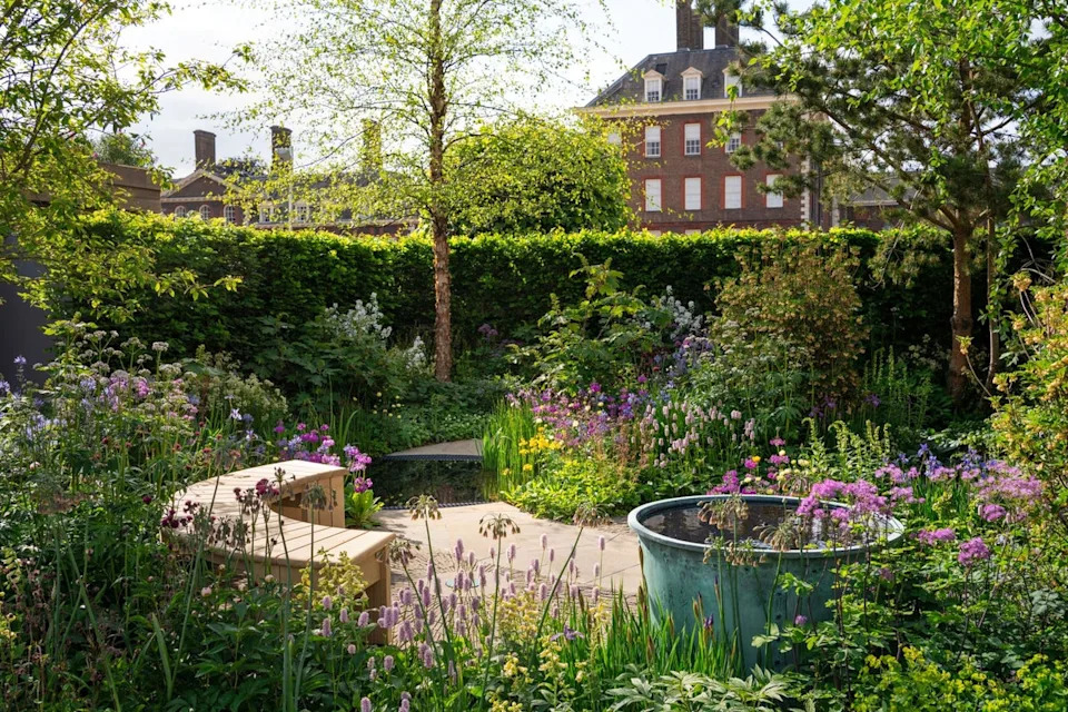 Down's Syndrome Scotland garden at the Chelsea Flower Show in 2025 (Julie Skelton/PA Wire)