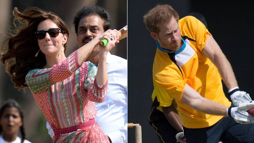 The 7 best photos of royals playing cricket – including Kate Middleton's impressive game in heels and a suit