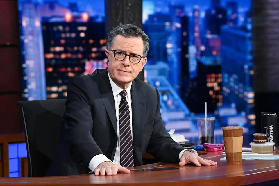 Stephen Colbert on the CBS series The Late Show with Stephen Colbert