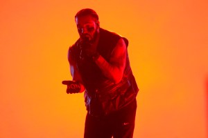 Drake performs during day two of Lollapalooza Chile 2023 on March 18, 2023 in Santiago, Chile. (Photo by Marcelo Hernandez/Getty Images)