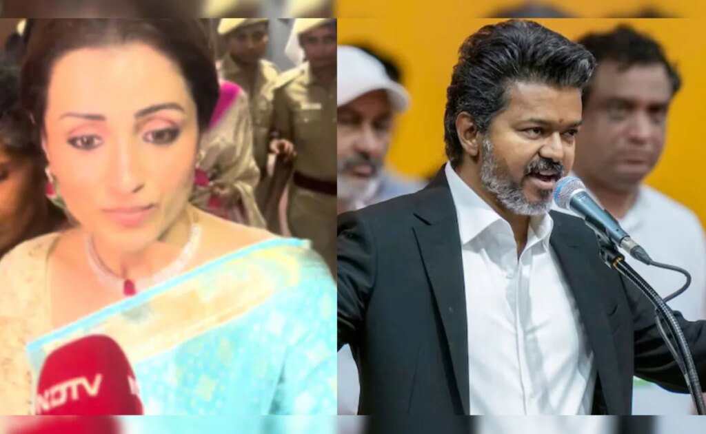 Trisha Krishnan Speaks To NDTV, Shares Joy Over Vijay Becoming Tamil Nadu Chief Minister: “Very Happy” Trisha Krishnan Speaks To NDTV, Shares Joy Over Vijay Becoming Tamil Nadu Chief Minister: "Very Happy"