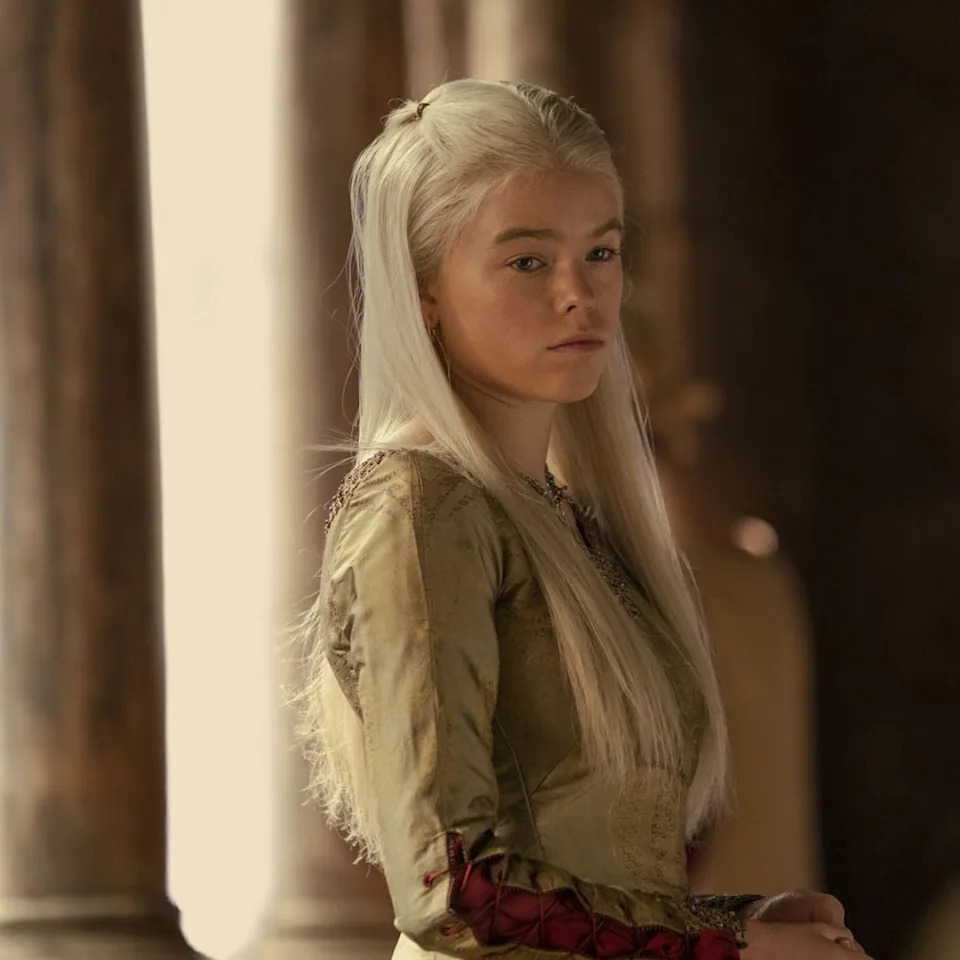 Milly Alcock stars in House of the Dragon on HBO