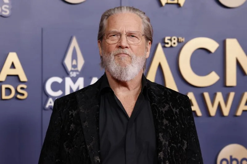 Jeff Bridges arrives on the red carpet for the 58th annual CMA Awards in 2024. File Photo by John Angelillo/UPI