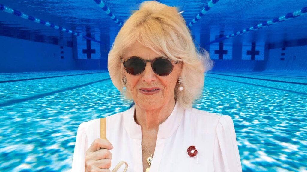 Queen Camilla’s private heatwave-ready swimming pool – 0.4 miles from London home Queen Camilla's private heatwave-ready swimming pool – 0.4 miles from London home