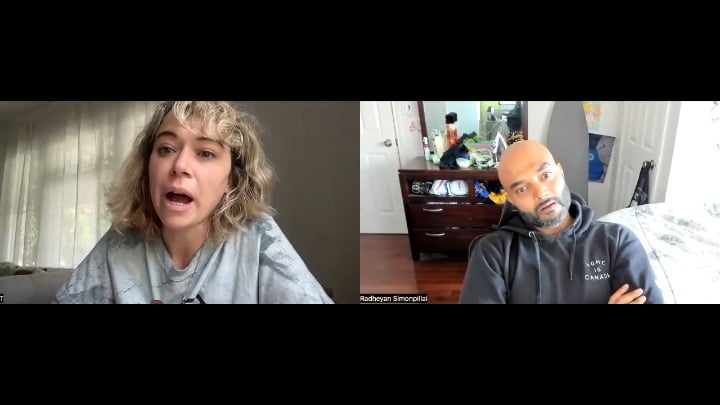 Tatiana Maslany challenges the PR saying Canada is a peaceful nation