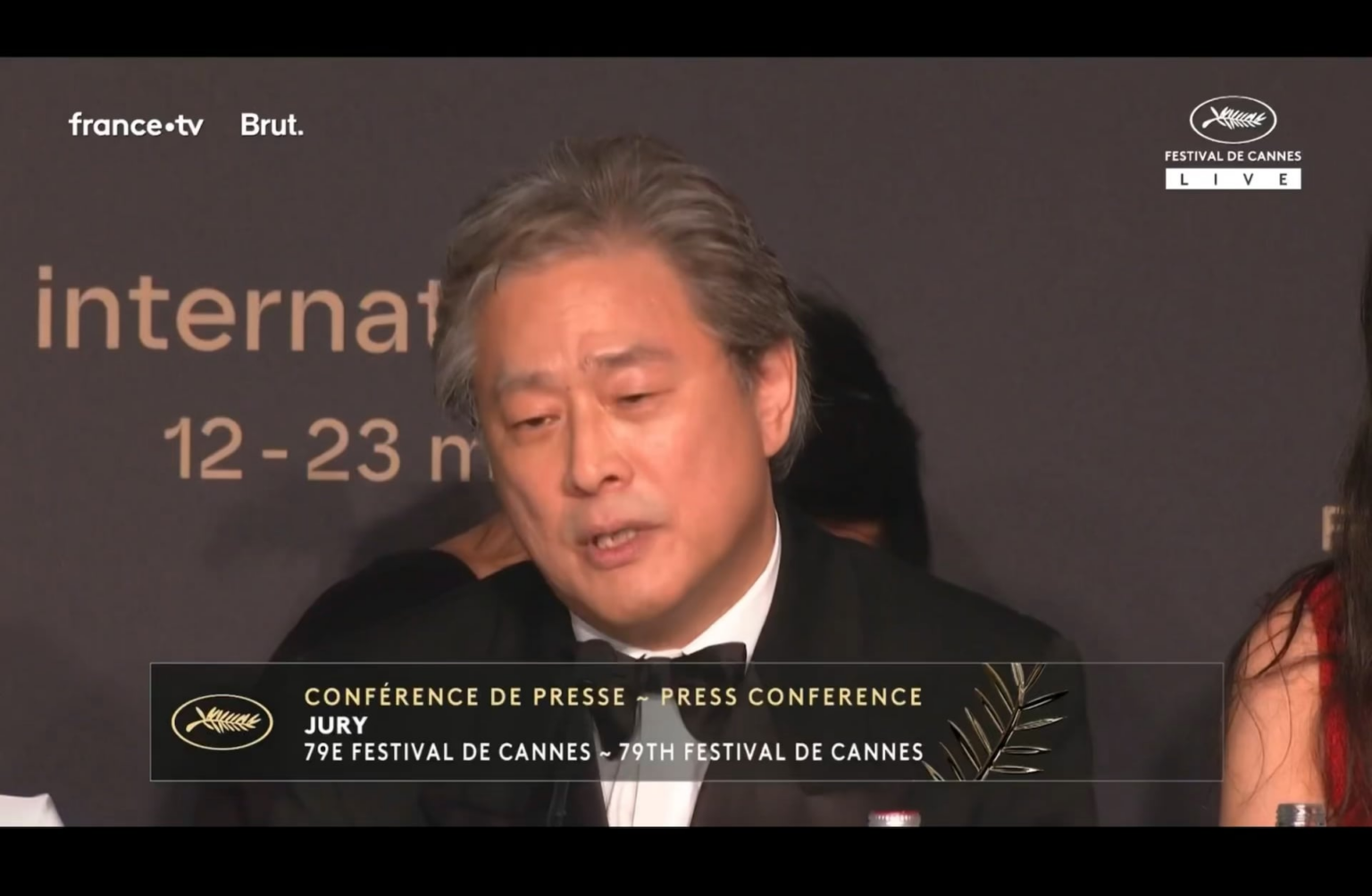Park Chan-wook jokes at Cannes: “To be completely honest, I didn’t want to award the Palme d’Or to any of the films, because it’s an award I myself, have never gotten. But we have ‘No Other Choice’, but to award a film”
