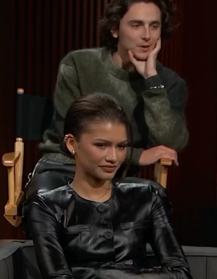 Timothée’s first apartment story with Zendaya.