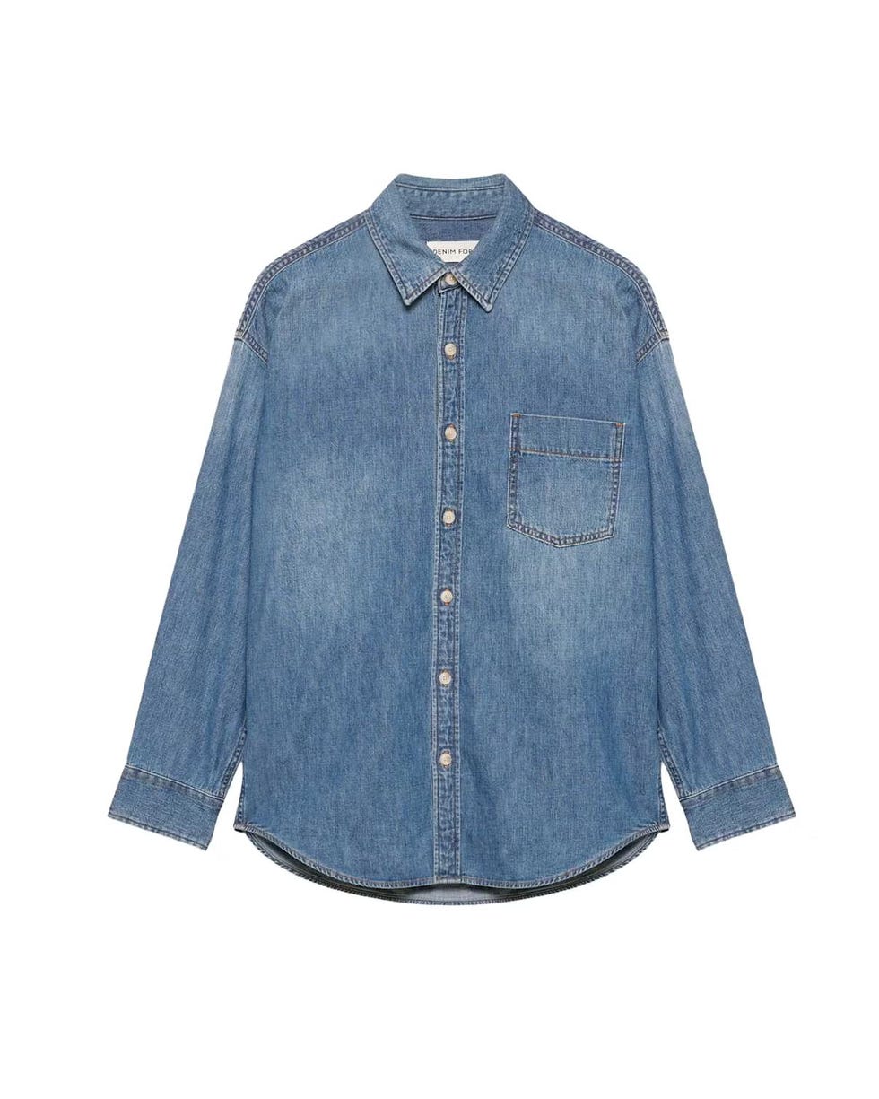 The ’80s Comfy Denim Shirt