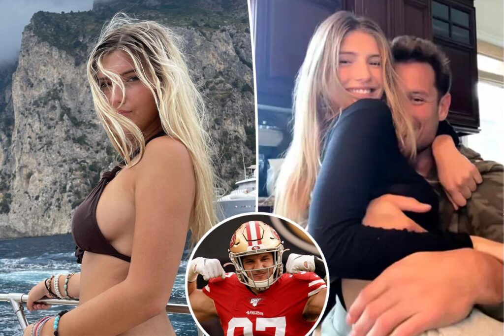 Nick Bosa's girlfriend Ella Ailiff stuns in pink bikini for magazine shoot