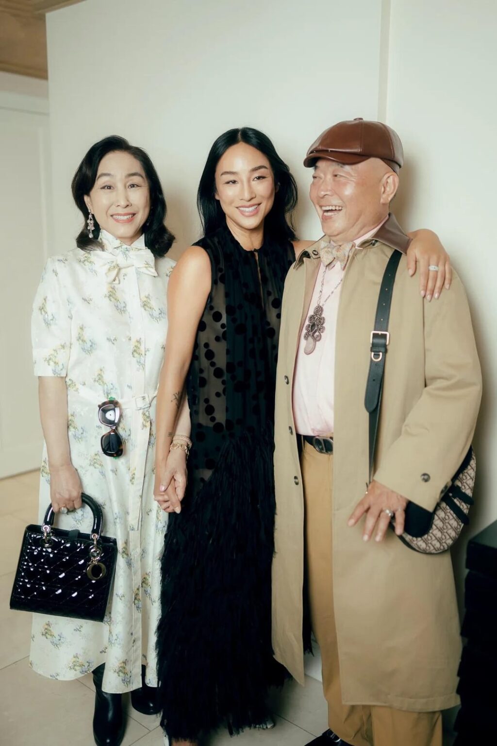 Greta Lee brought her parents to the Dior Cruise 2027 show