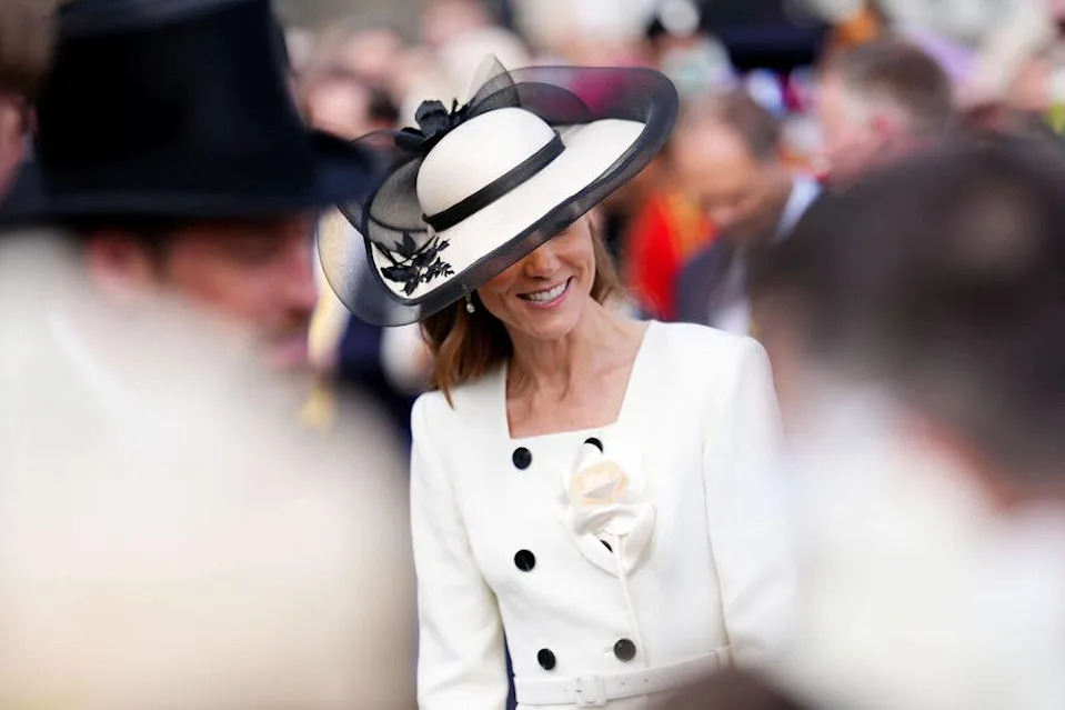 The Princess of Wales during a Royal Garden Party at Buckingham Palace