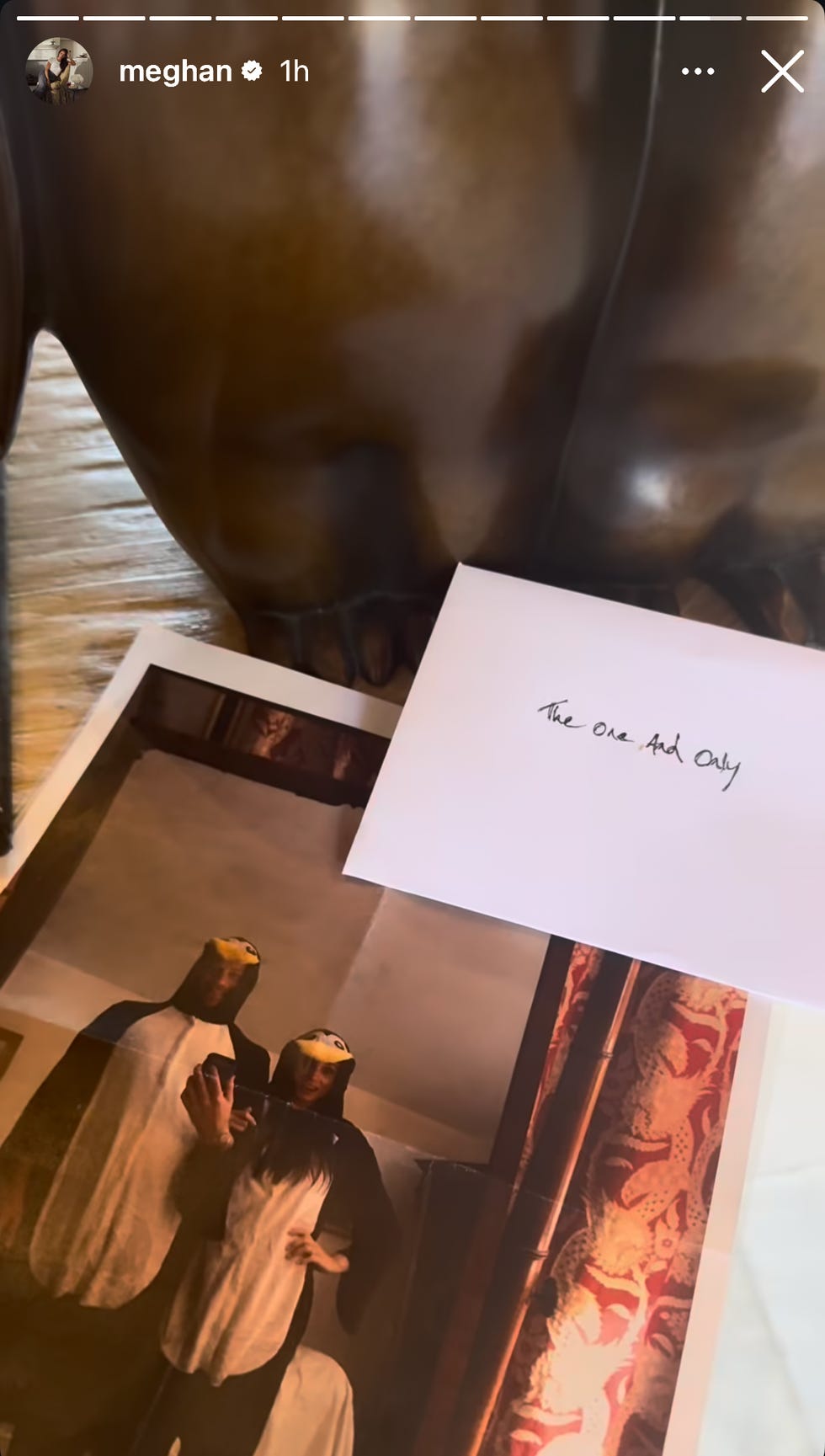 Meghan Markle's anniversary gift.