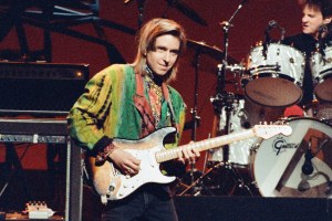 THE TONIGHT SHOW STARRING JOHNNY CARSON -- Pictured: Musical guest Eric Johnson performs on January 22, 1991 -- (Photo by: Gary Null/NBCU Photo Bank/NBCUniversal via Getty Images via Getty Images)