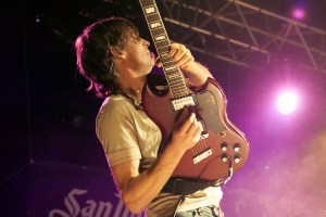 MADRID, SPAIN - NOVEMBER 26: Stephen Malkmus of the American indie rock band Stephen Malkmus and The Jicks performs in concert during Primavera Club Festival on November 26, 2011 in Madrid, Spain. (Photo by Mariano Regidor/Redferns)