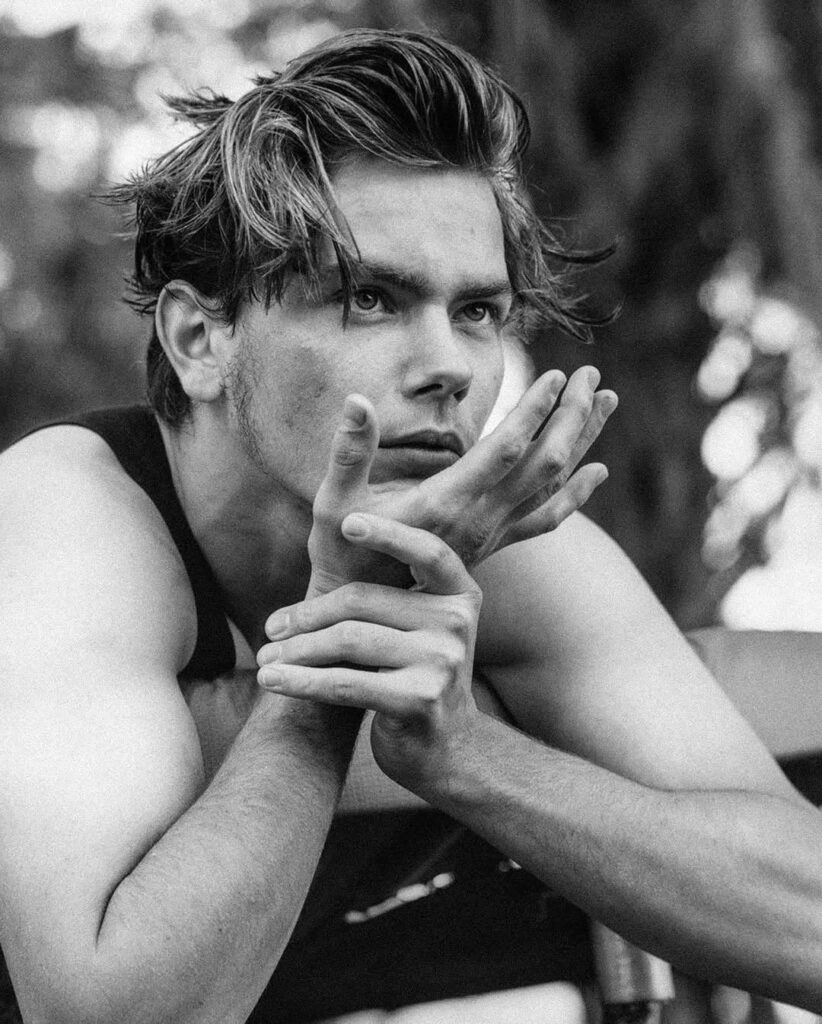 River Phoenix photographed for Vogue US (1990)