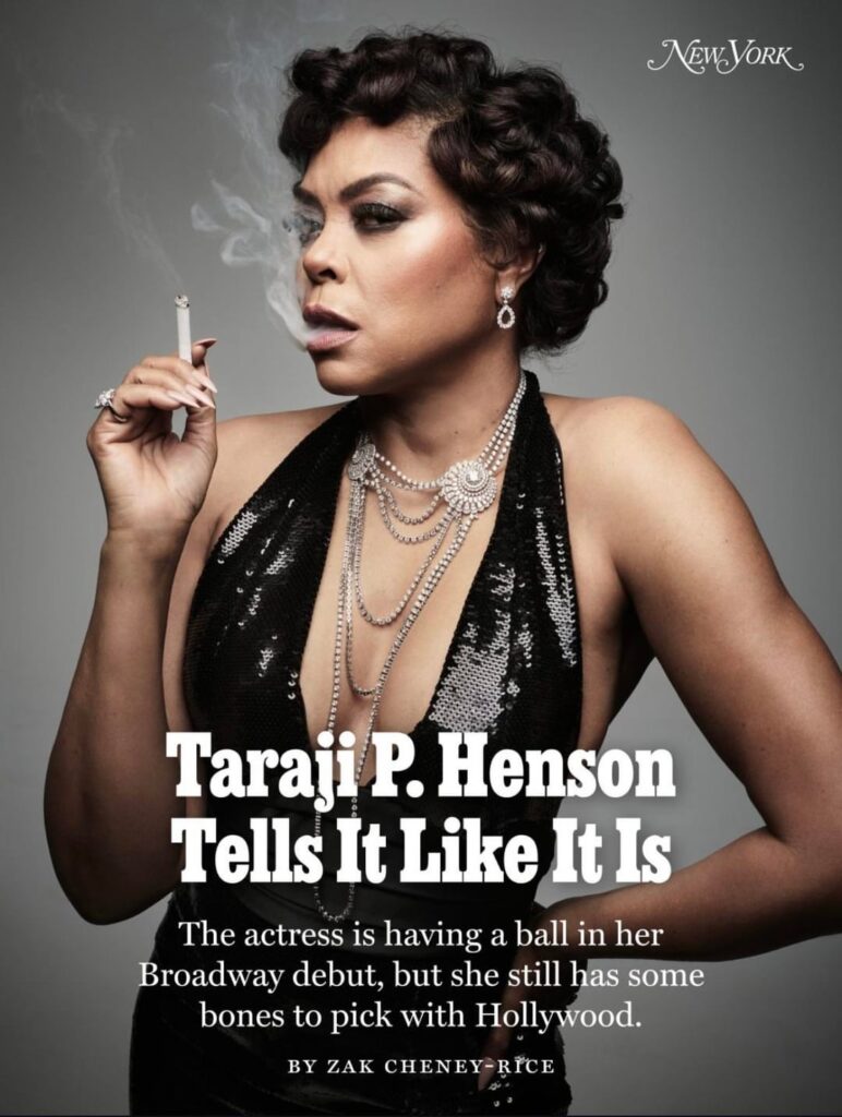 Taraji P. Henson on working with Tyler Perry, labor issues and the next generation of actors “I don’t know what Hollywood’s not getting about me. Are they stupid?” (New York Magazine)