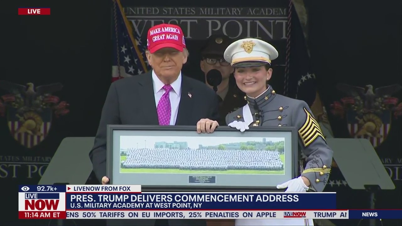 WATCH: President Trump West Point commencment address