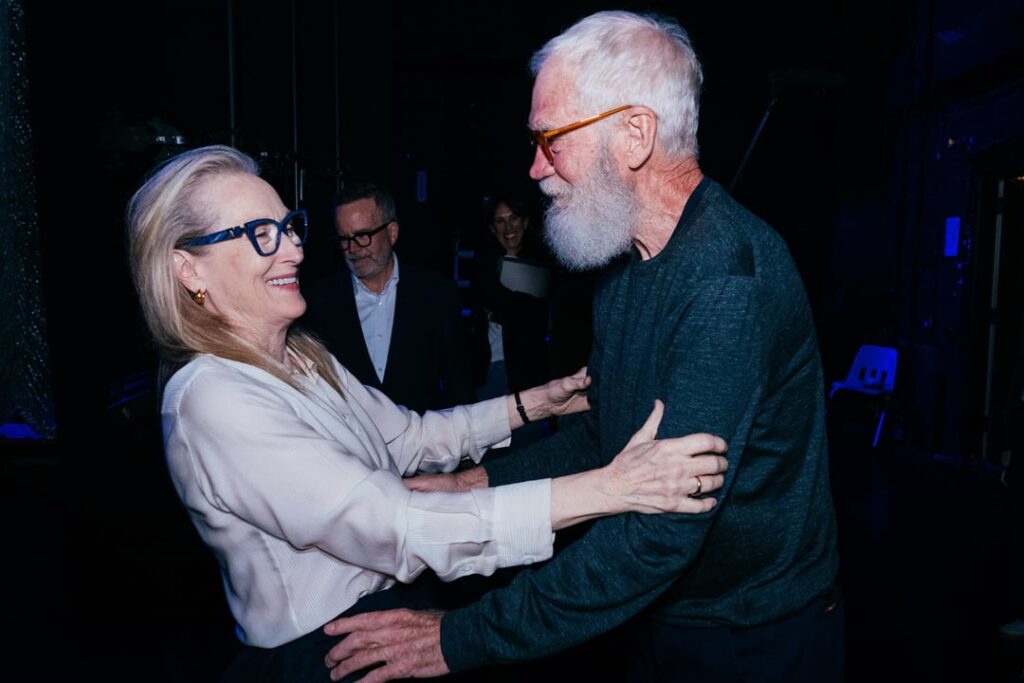 Meryl Streep supports Martin Short at Netflix is a Joke event for his upcoming documentary