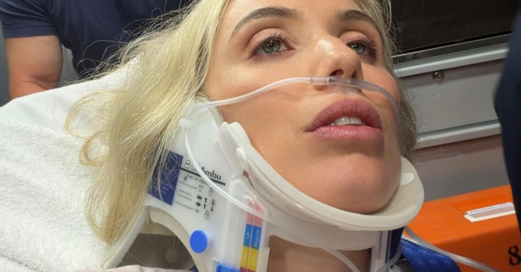 Laura Clery gives update on her health after being crushed by fridge at home in horror accident