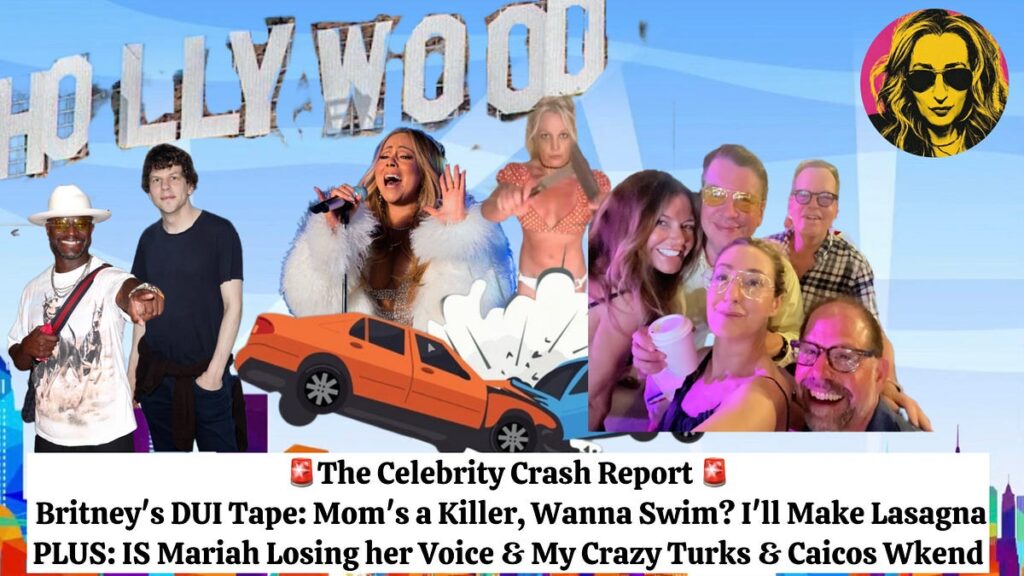 The Celebrity Crash Report: Britney to Cops, “Mom’s a Killer, Wanna Swim? I’ll Make Lasagna!” The Celebrity Crash Report: Britney to Cops, “Mom’s a Killer, Wanna Swim? I’ll Make Lasagna!”
