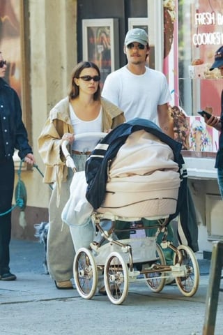 Millie Bobby Brown & Jake Bongiovi with daughter photographed in New York City