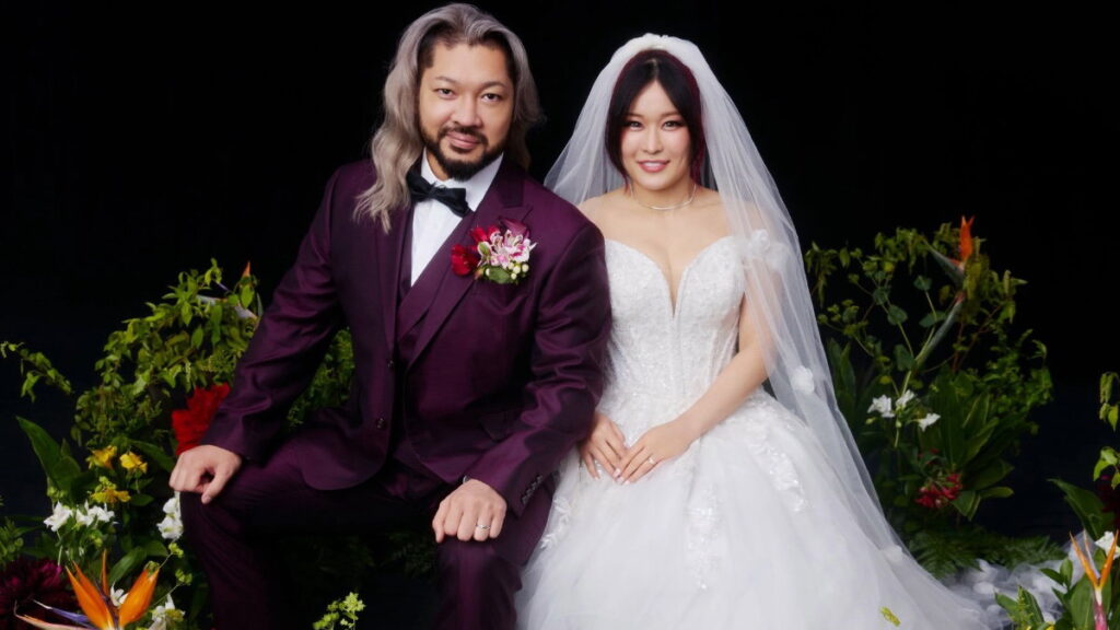 IYO SKY & WWE NXT Star Naraku (fka EVIL) Get Married