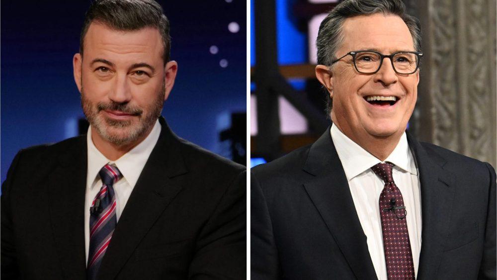 On Night of Stephen Colbert’s Final Show, Jimmy Kimmel Will Air a Rerun in Deference to His Late-Night Rival and Friend
