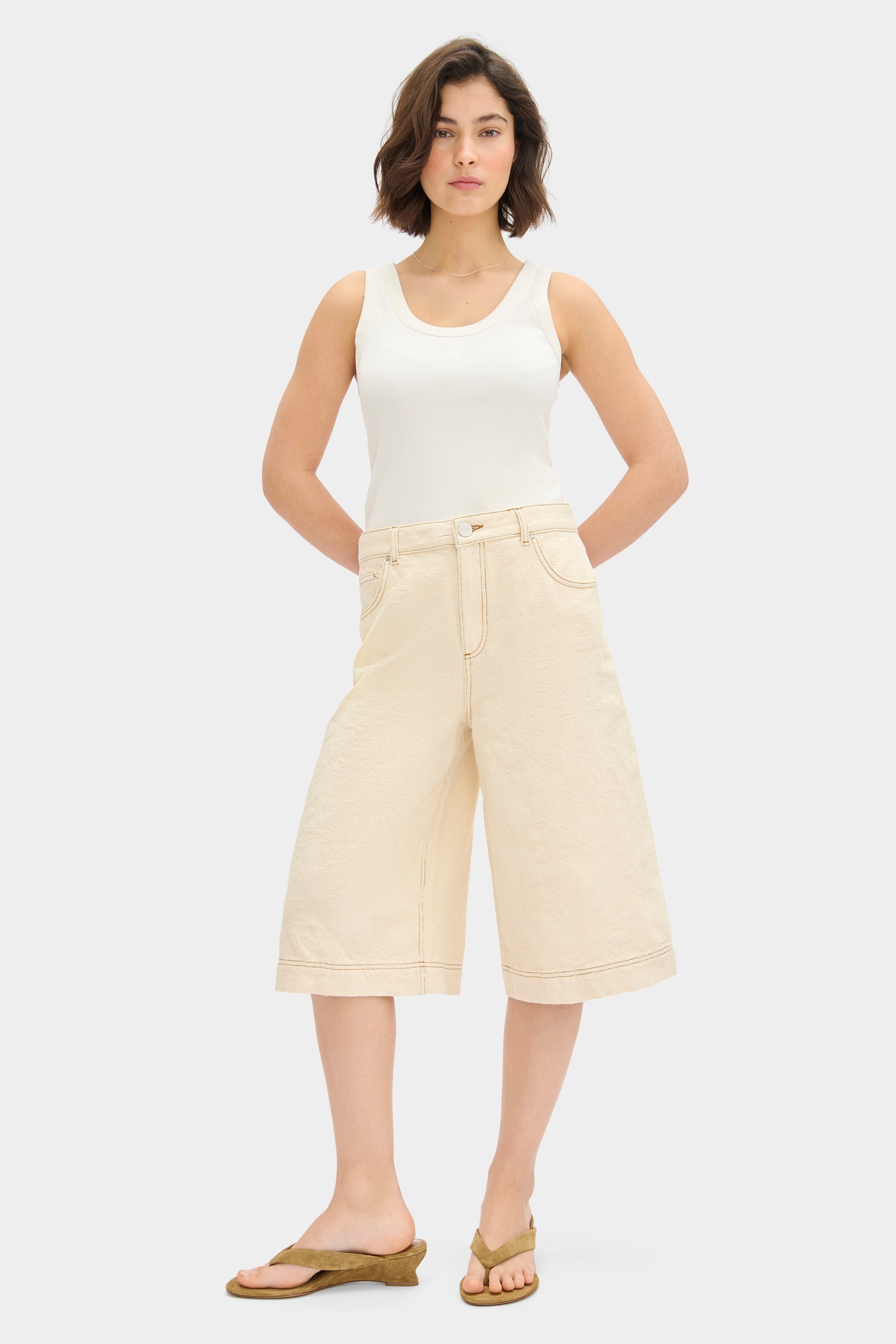 Lb Victoria Denim Boucle Culotte