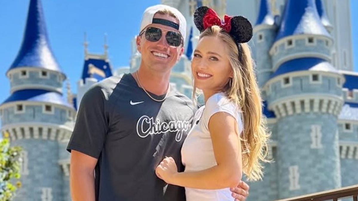 Jackson Olson and Maggie Sajak at Disneyland in 2026