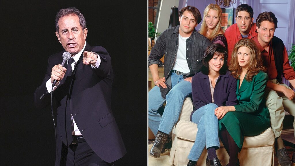 Jerry Seinfeld says 'Friends' was copy of his show with better-looking people