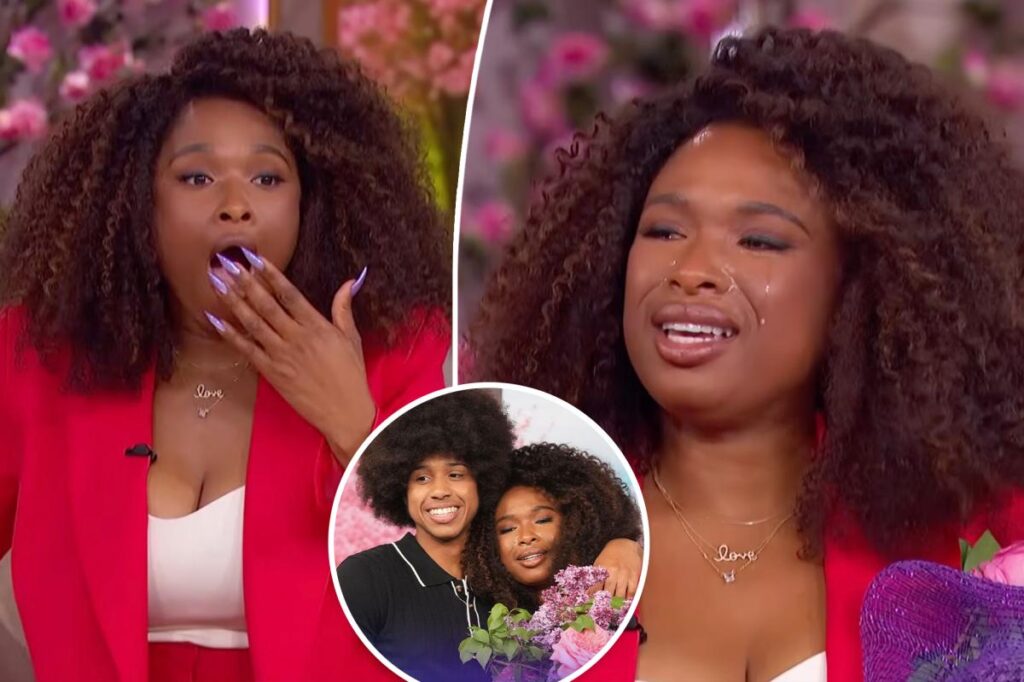 Jennifer Hudson brought to tears by son's Mother's Day surprise live on air