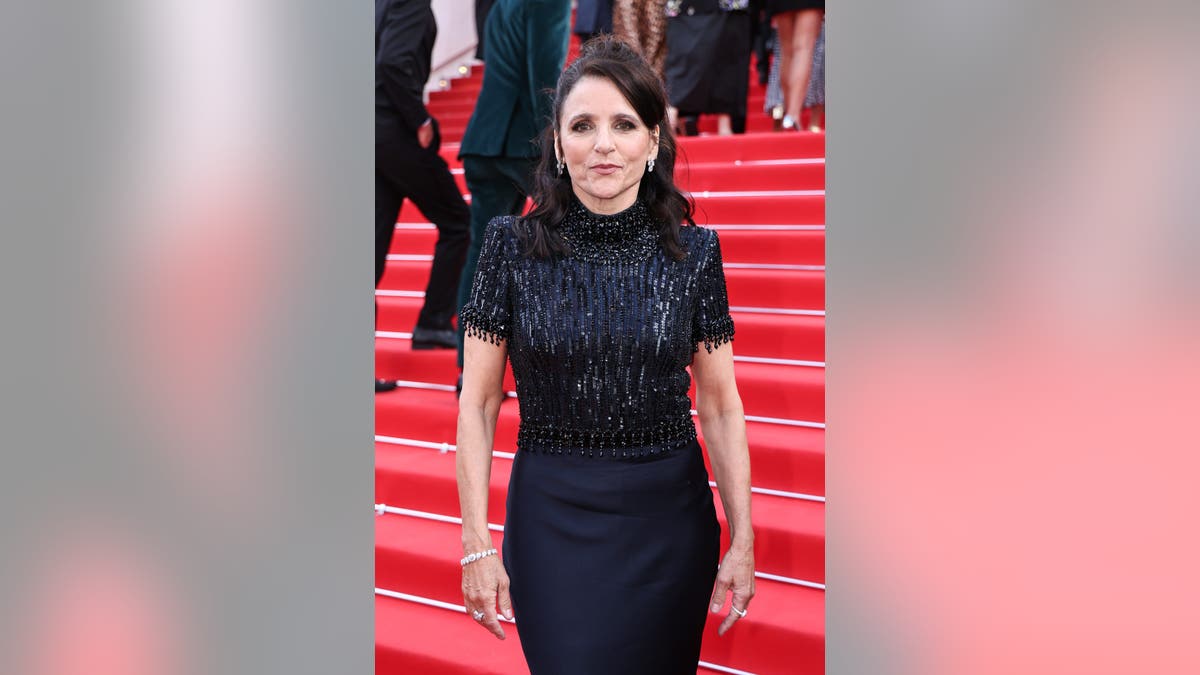Julia Louis-Dreyfus attending a film screening at Cannes Film Festival.