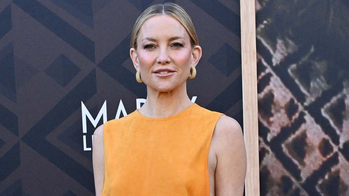 Kate Hudson at the Los Angeles premiere of "Marty, Life is Short" in May 2026.